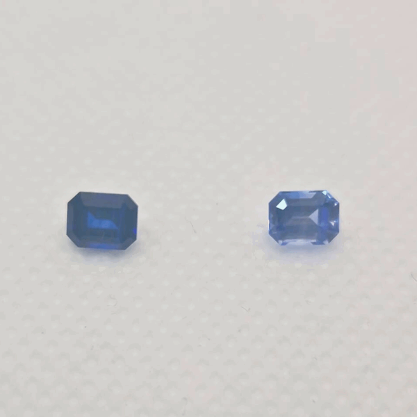 POIRE DE SAPHIR BLEU 1.28 CTS